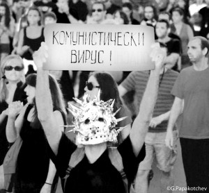 Communist-virus-red-b&w-Protest--0713