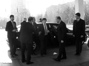 FM Davutoglu in Sofia 270214