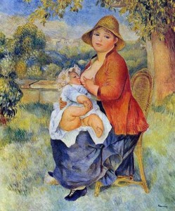 Mother Nursing August Renoir 1886